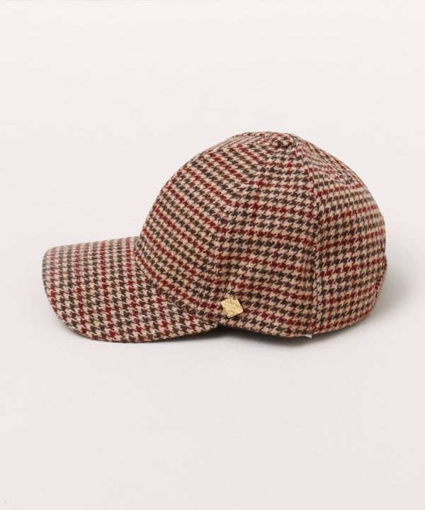 Warm Houndstooth Style Cap