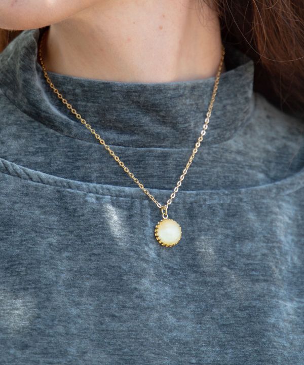 Czech Glass Motif Necklace