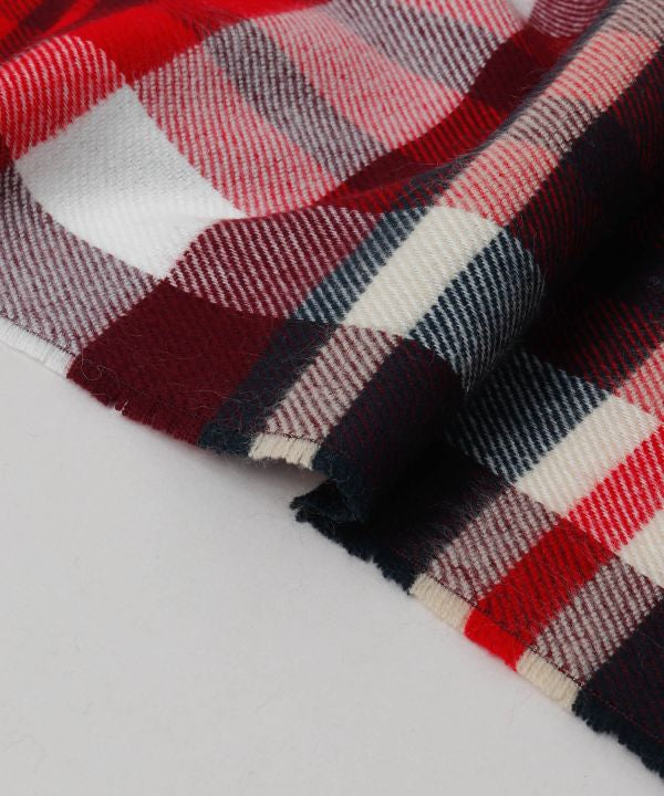 Plaid French Scarf