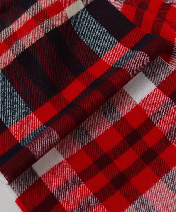 Plaid French Scarf