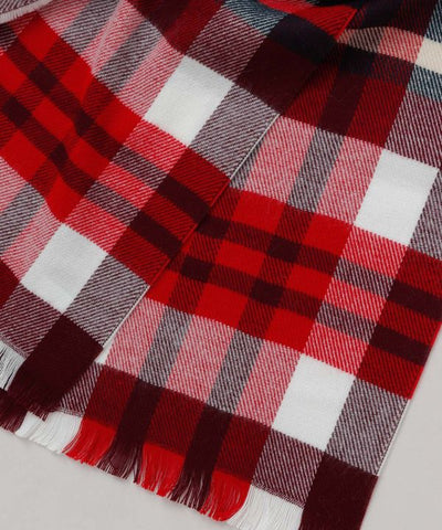 Plaid French Scarf