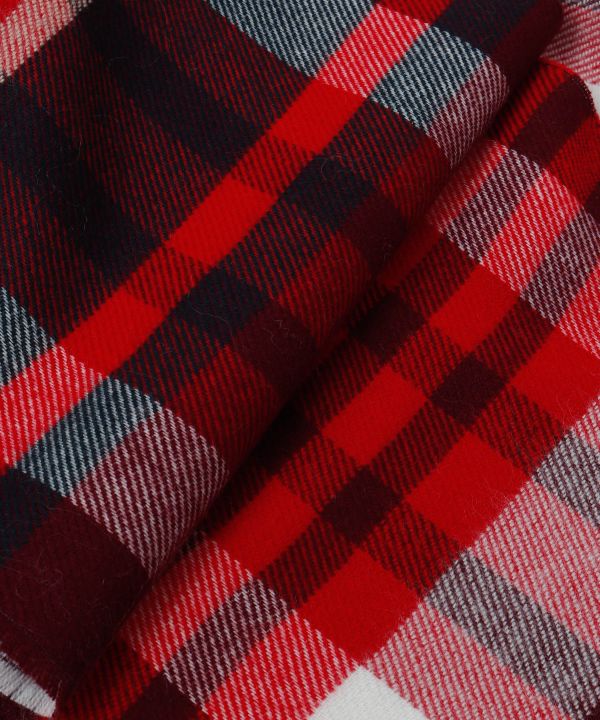 Plaid French Scarf
