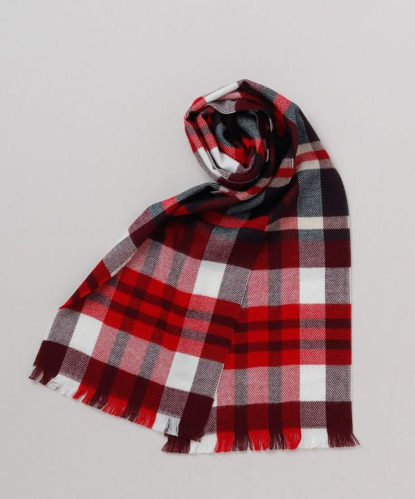 Plaid French Scarf