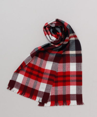 Plaid French Scarf