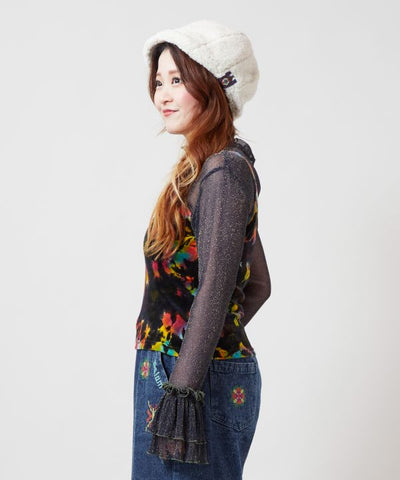 Tie Dye Velor Camsole