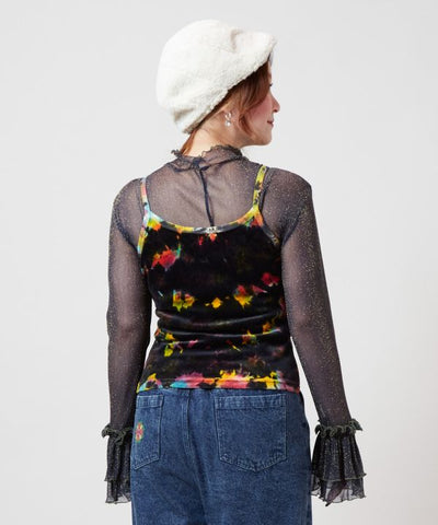 Tie Dye Velor Camsole