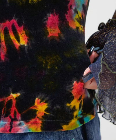 Tie Dye Velor Camsole