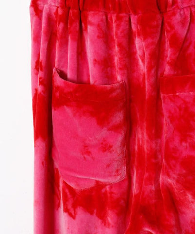 Tie Dye Velor Flare Pants