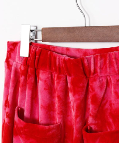 Tie Dye Velor Flare Pants