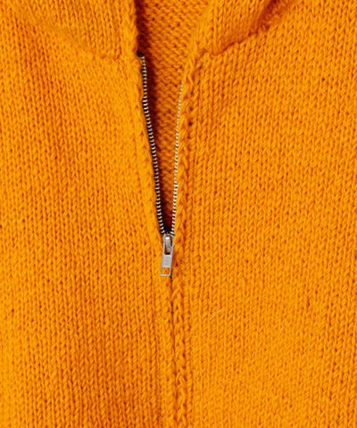 Chunky Hand Knit Floral Sweater for Men