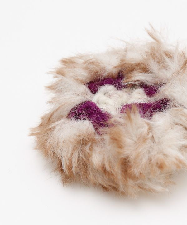 Fluffy Crochet Earrings