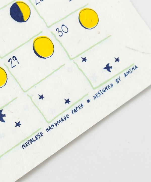 2026 Calendar - THE PHASE OF THE MOON