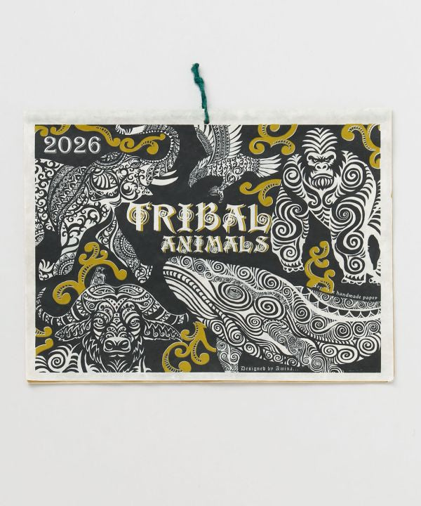 2026 Calendar - TRIBAL ANIMALS