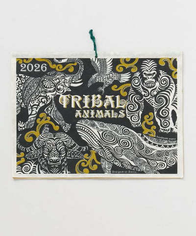 2026 Calendar - TRIBAL ANIMALS