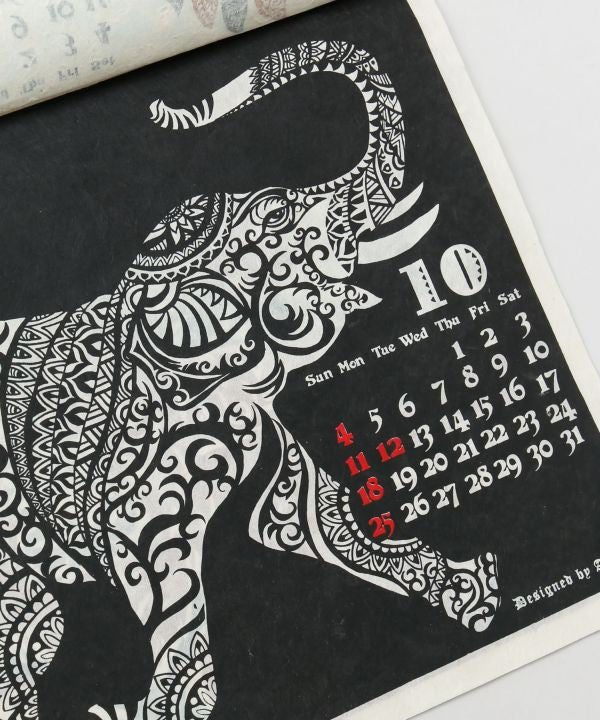 2026 Calendar - TRIBAL ANIMALS