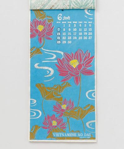 2026 Calendar - WORLD FLOWERS