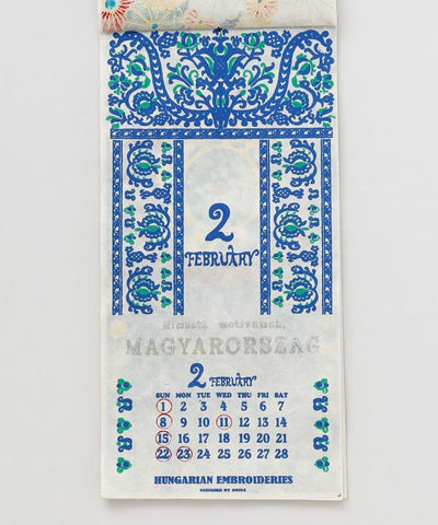 2026 Calendar - WORLD FLOWERS