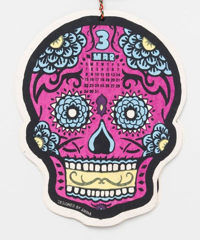 2026 Calendar - SUGAR SKULL