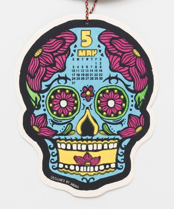 2026 Calendar - SUGAR SKULL