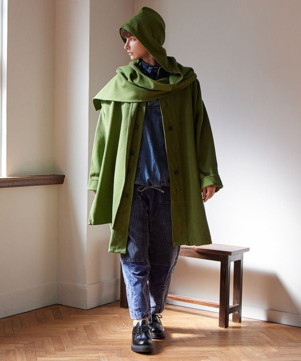 Nomad Style Handwoven Cotton Coat