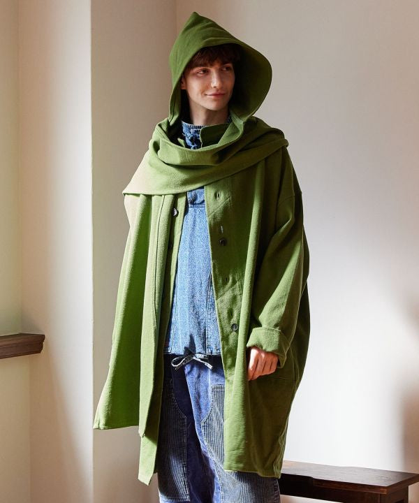 Nomad Style Handwoven Cotton Coat