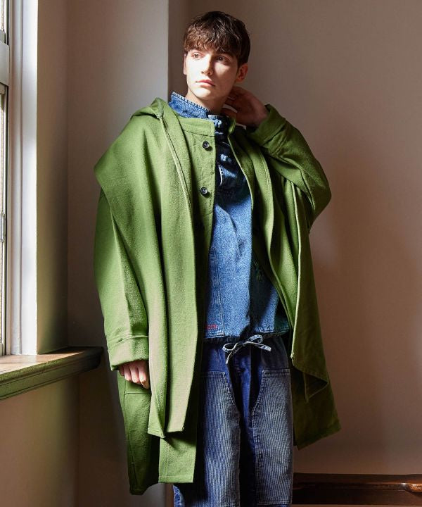 Nomad Style Handwoven Cotton Coat