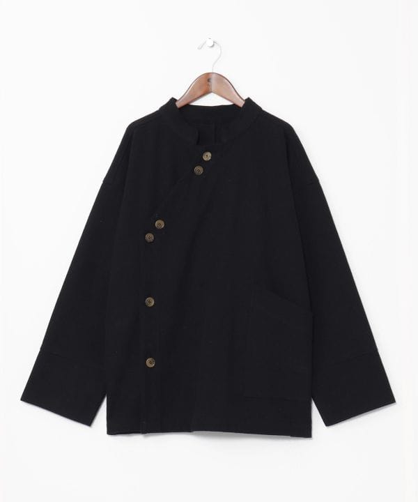 Nomad Style Handwoven Cotton Shirt Jacket