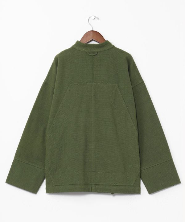 Nomad Style Handwoven Cotton Shirt Jacket