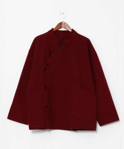 Nomad Style Handwoven Cotton Shirt Jacket