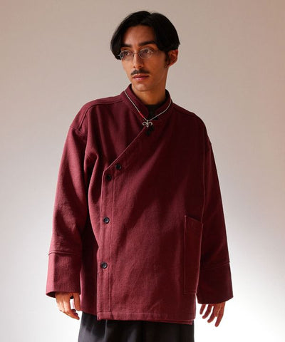 Nomad Style Handwoven Cotton Shirt Jacket