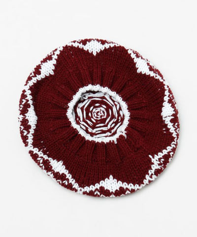 Boho Knit Beret