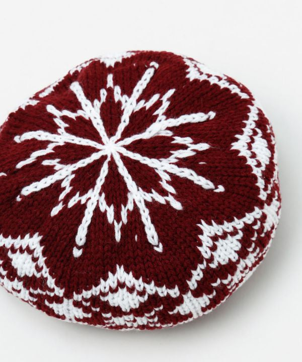 Boho Knit Beret