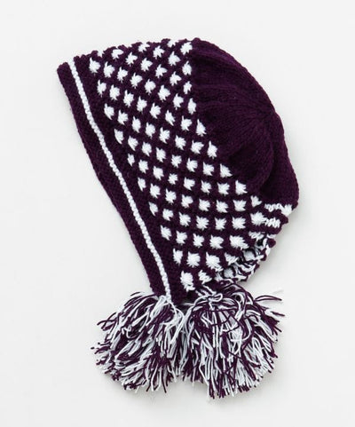 Boho Knit Earflap Beanie