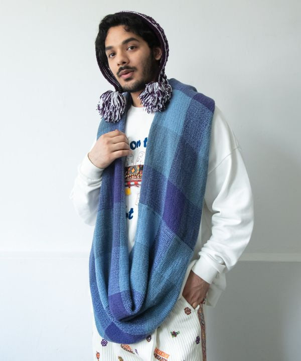 Boho Knit Earflap Beanie