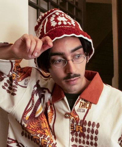 Handmade Boho Knit Hat