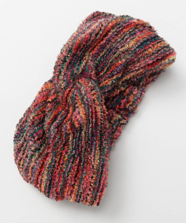 Multicolor Knit Headband