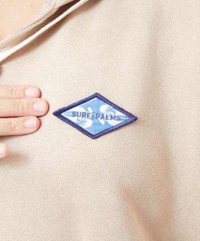 SURF＆Palms Suede Hoodie