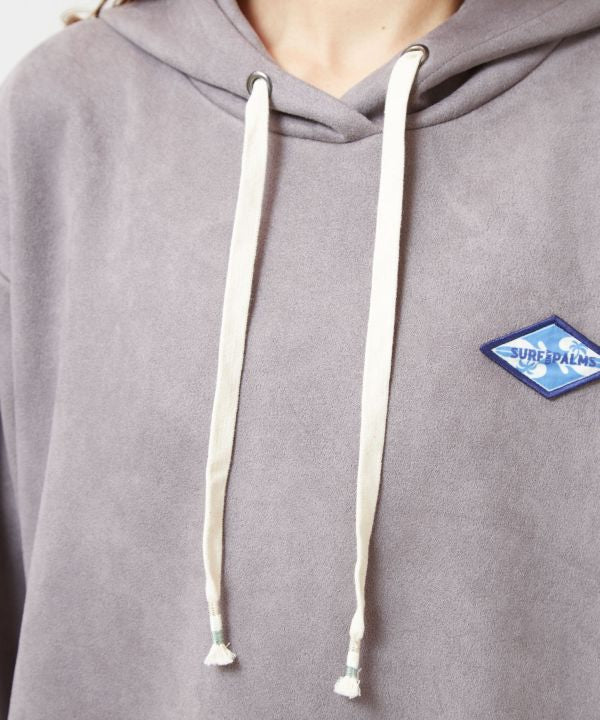 SURF＆Palms Suede Hoodie Dress