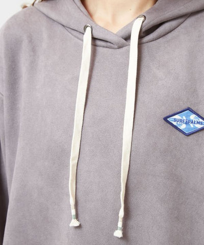 SURF＆Palms Suede Hoodie Dress