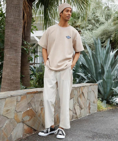 SURF＆Palms Suede T-Shirt for Men