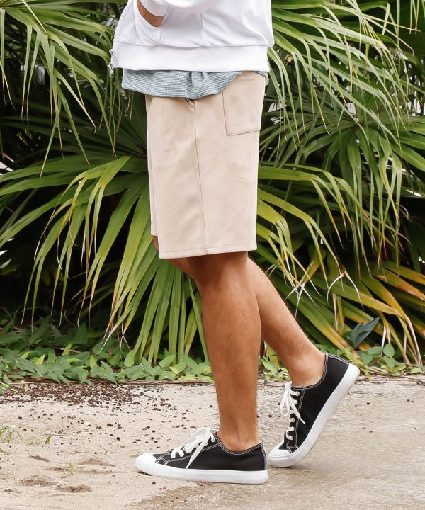 SURF＆Palms Suede Shorts for Men