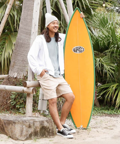 SURF＆Palms Suede Shorts for Men