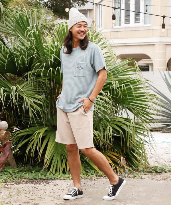 SURF＆Palms Suede Shorts for Men
