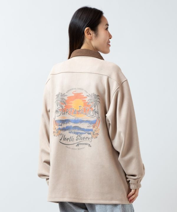 SURF＆Palms Suede Jacket for Men