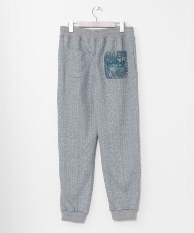 Textured Detail Men’s Pants