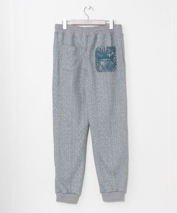 Textured Detail Men’s Pants