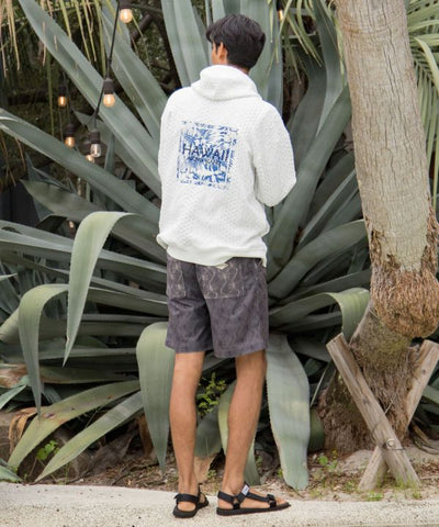 Textured Detail Men’s Hoodie