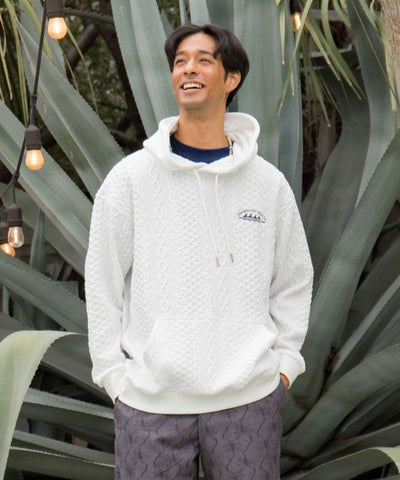 Textured Detail Men’s Hoodie