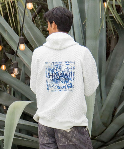 Textured Detail Men’s Hoodie