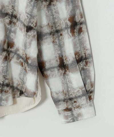 SURF＆Palms Patchwork Shirt for Men